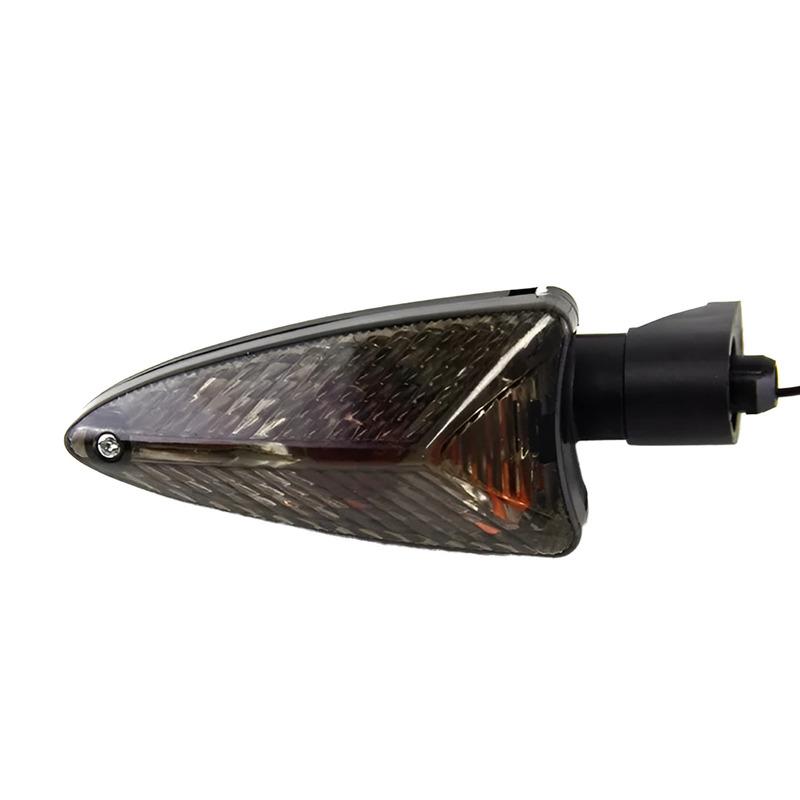 1 Pair Motorcycle Turn Signal Indicator Blinker Light Lamp with Wire Fit For Tiger 800 1050 Daytona 675R Street Triple 675