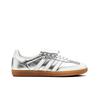 Adidas Originals Samba LT Leather Low top Skateboard Shoes Unisex Silver White IG4279(Team768-)