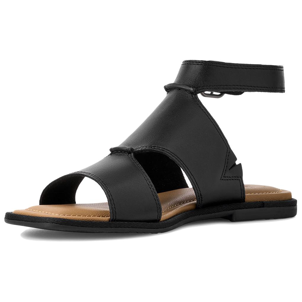 UGG Delray Leather Fashion Comfortable Slide Sandals Women Sandals Black 1167473-BLK