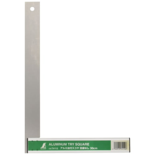 

Shinwa Sokutei Aluminum Base Square, 300mm, 74112