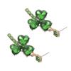 Irish Shamrock Earrings for Women Dangle Earrings 1Pair Green St Patrick's Day