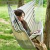 MOBIGARDEN Outdoor Single Portable Canvas Hammock Chair