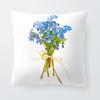 Bedroom living room home decoration pillowcase flower pattern   sofa cushion cover