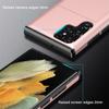 Applicable To Samsung S26Ultra Slider Card Mobile Phone Case s25FE Card Slot A17 Two-in-one Anti-drop Protective Case Pc