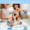 Wooden Childrens Nut Assembly Engineering Vehicle For Cognitive And Motor Skills
