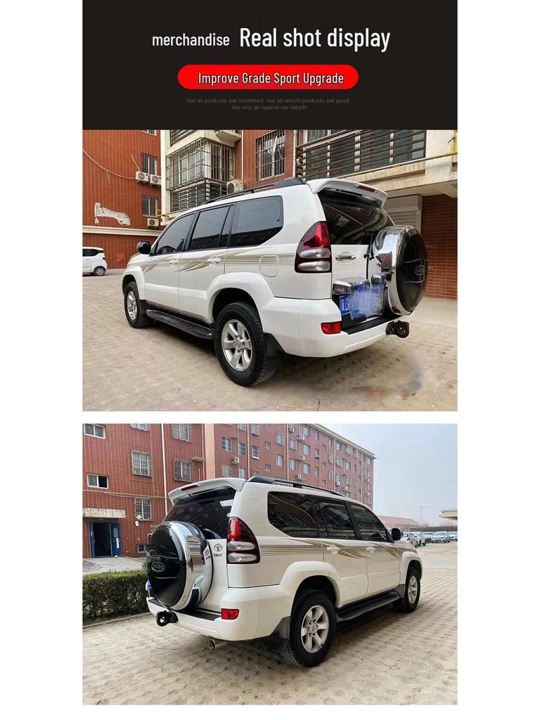 Heckspoiler für 03-09 Toyota Prado FJ120, Passend für 2700-4000 Modelle