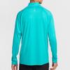 Nike Dri-Fit Stride Quick-Drying Versatile Raglan Sleeve Long Sleeve T-Shirt Men Tops Cactus-Green Silver HV2181345