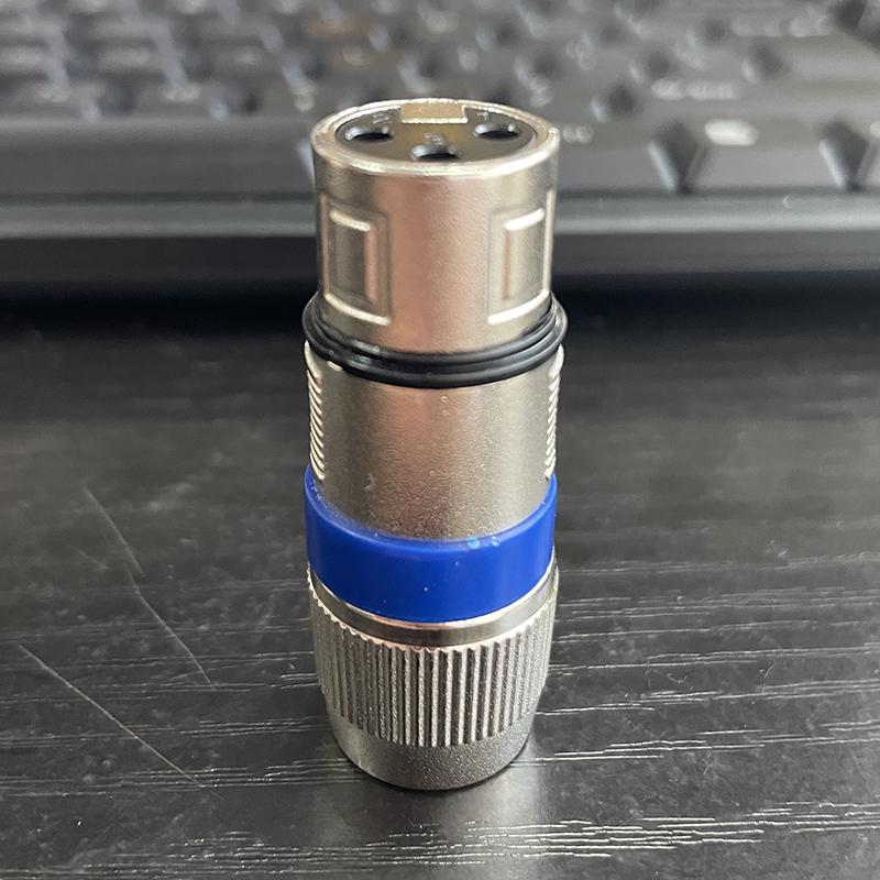 M8 to 3XLR Connector Mini Telescopic Linear Actuator Parts Reciprocating Mechanism Accessories