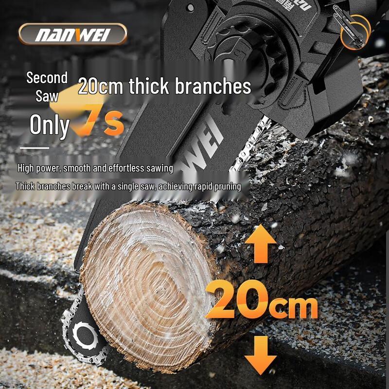 

Nanwei Cordless Electric Chainsaw CN plug (adapter included)