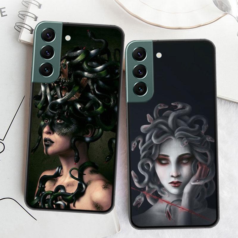 Custodia per telefono Medusa nella mitologia greca antica Per Samsung A15 A25 A35 A55 Galaxy A70S A50S A30S A30 A40 A71 A51 A41 A31 A21 A11 A
