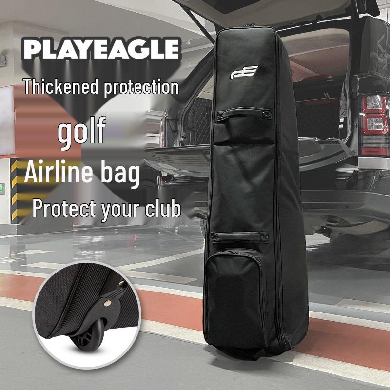 PLAYEAGLE Foldable Golf Travel Bag - Large, Portable, and Protective Cover