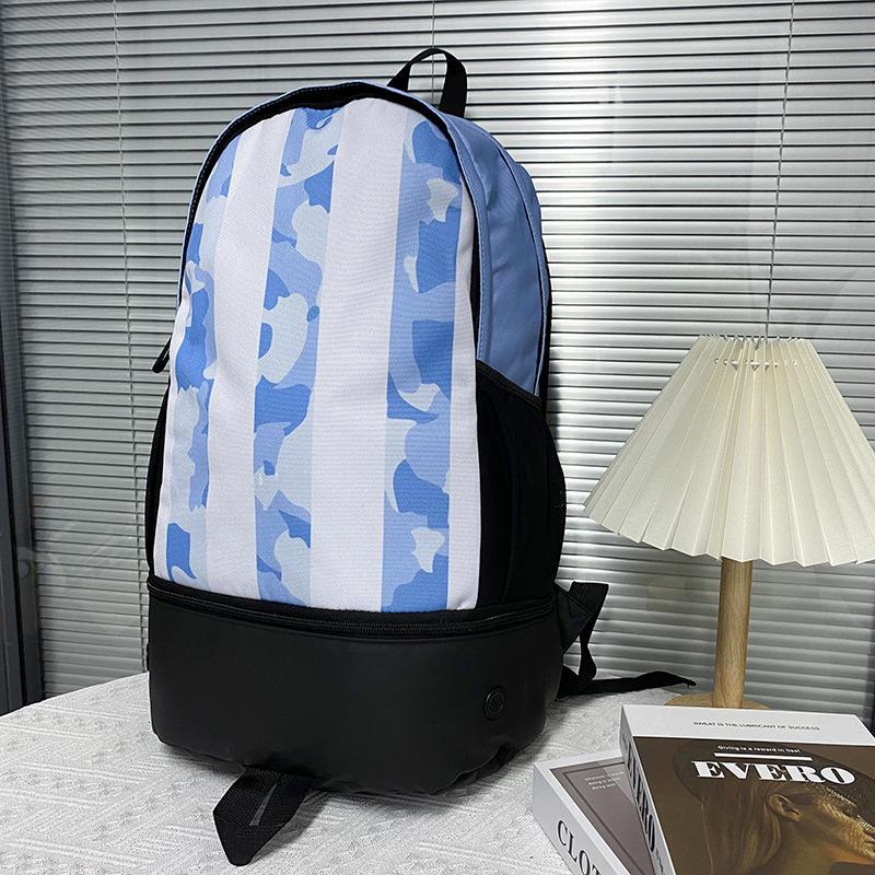 Men's Colorful Multifunctional Football Training Backpack with Shoe Compartment and Large Capacity