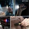 Portable EDC Laser Flashlight ST7 PRO Magnetic Base Pocket Clip USB Rechargeable ABS Construction Camping Multi Function Tool