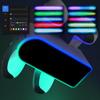 PS5 Controller Charger Dual Dock 3A Fast Charging RGB Light Effect Japan Version Custom Charging Station for PRO