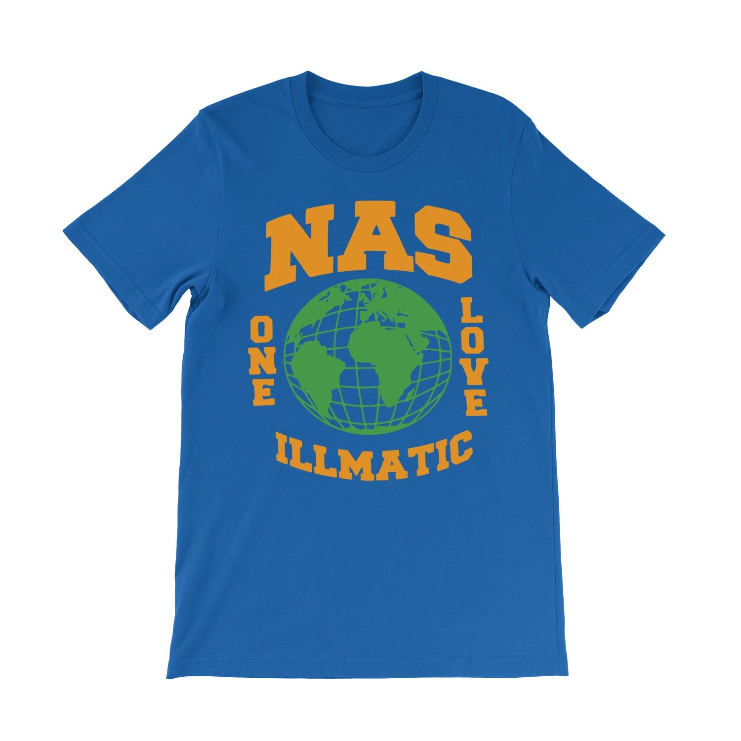 Nas One Love T-Shirt - Illmatic - The World Is Yours - It Was Written M