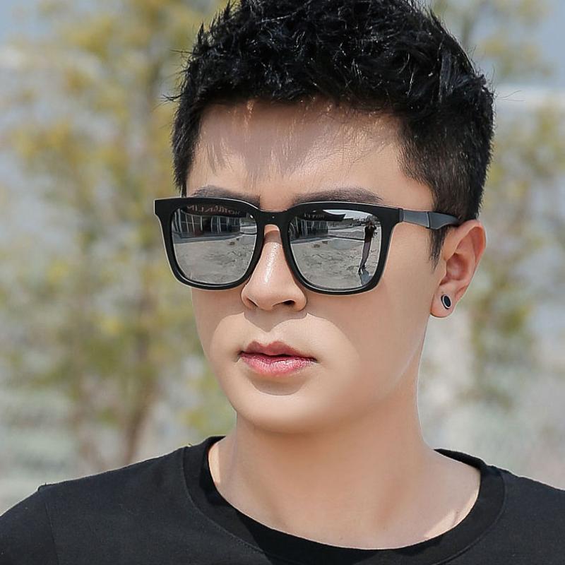 

New Women Fashion Square Sunglasses Men Polarized Driving Sun Glasses Men Vintage Rectangle Eyewear UV400 Gafas De Sol As shown in the figu