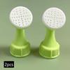 2 Pcs Garden Spray Waterer Sprinkler Portable Plant Garden Watering Nozzle Tool Glass&Bottle Watering Nozzle