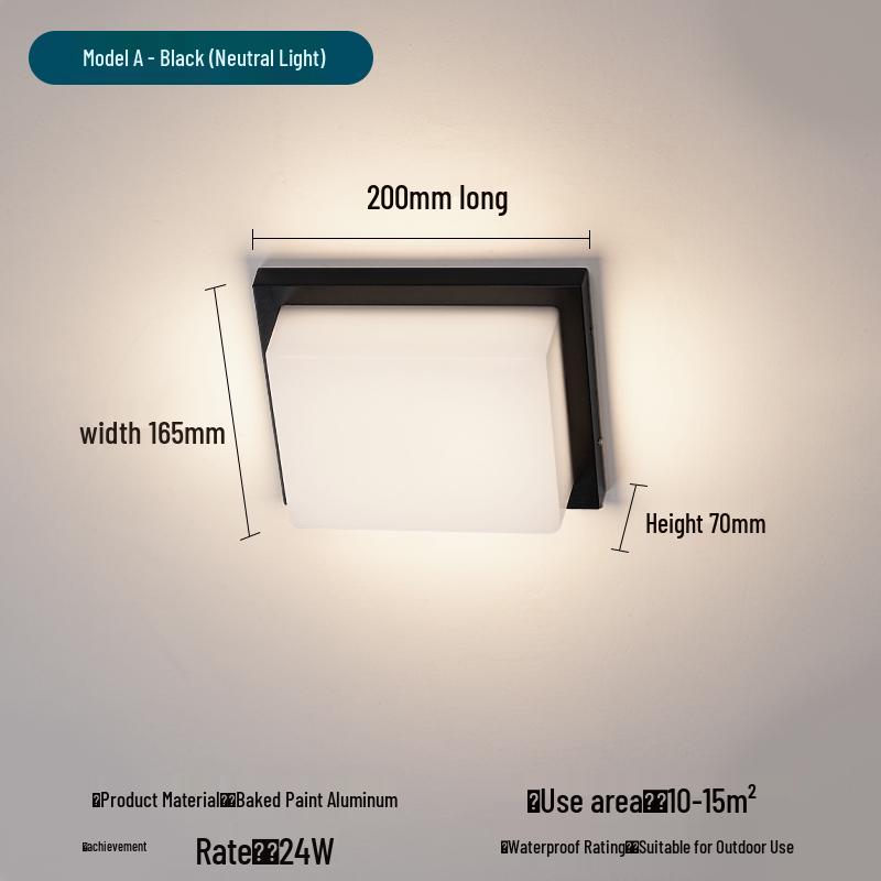 Super Bright Insect-Proof Outdoor Ceiling Light for Greenhouse, Balcony, Corridor, Eaves, Gazebo, Terrace, Foyer