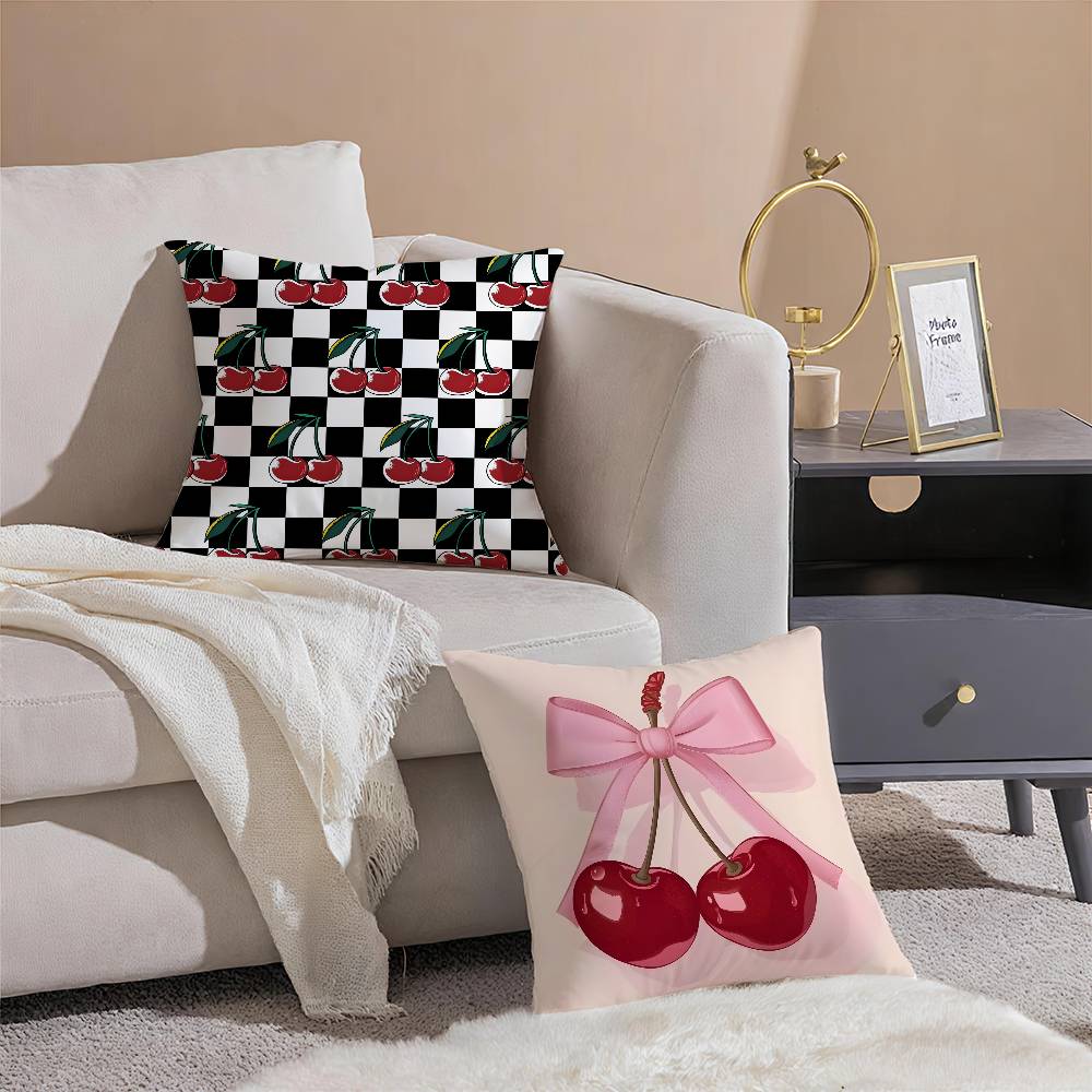 Sweet Millennium Print Kirsh Studio Pillow Case Comfort Sofa Bed Silky Elegant Invisible Zipper Decorative Cushion Cover