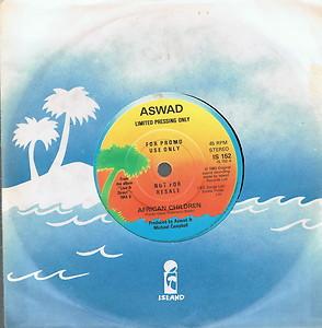 

7inch Record ASWAD - African Children / Your Recipe IS152PROMO ISLAND 1983 UK Reggae, Ska & Dub Used