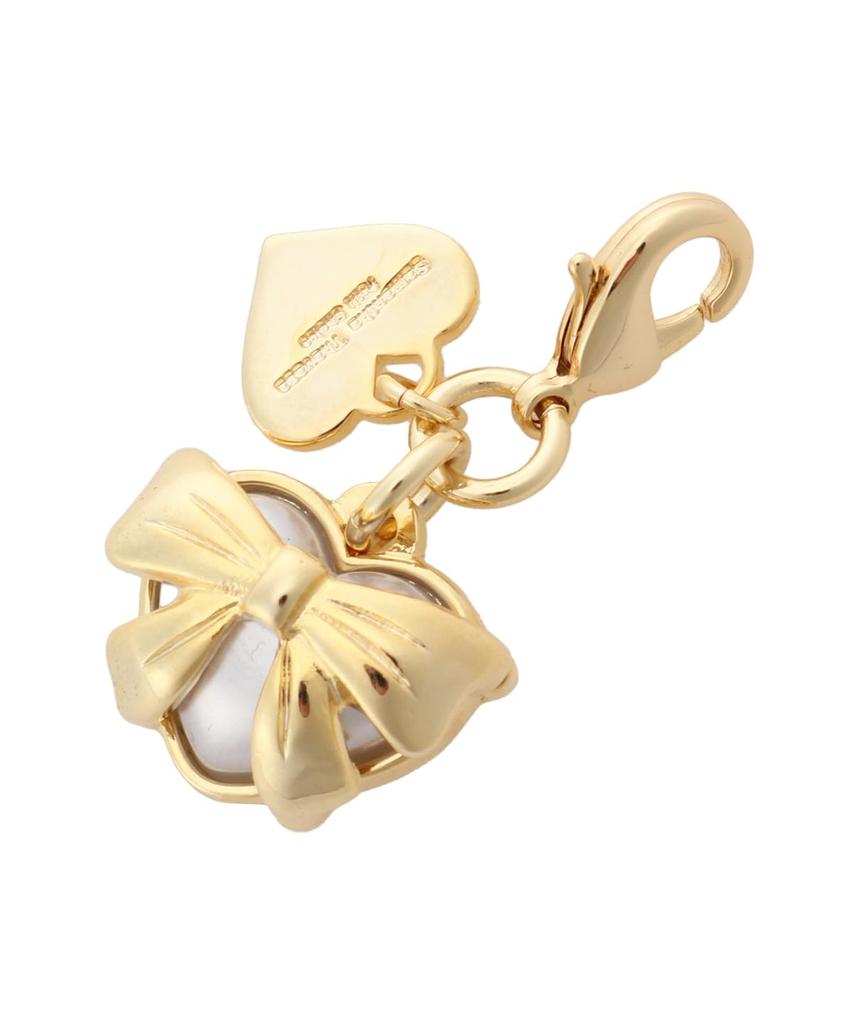 Heart Ribbon Zipper Charm