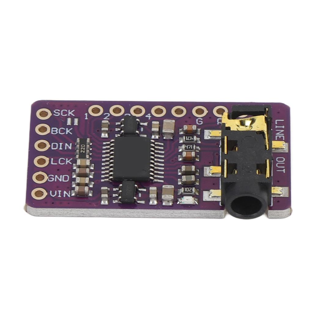 Bezztrátový digitální zvuk Digitálně-analogový převodník Dekódovací deska Modul dekodéru PCM5102 pro RPI