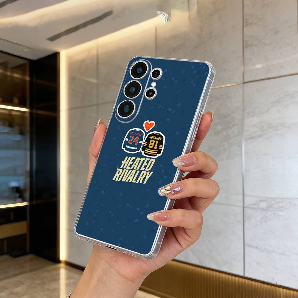 Heated Rivalry-Shane Hollander-Ilya Rozanov Phone Case For Samsung S25,S24,S21,S22,S23,S30,Ultra,S20,Plus,Fe Transparent Cover