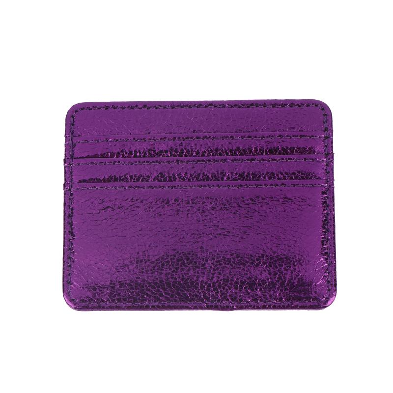 Ultra-Thin Mini Wallet Slim Bank Credit Card Holder Men'S Business Small Id Case For Women Purse 4 Slots Cardholder