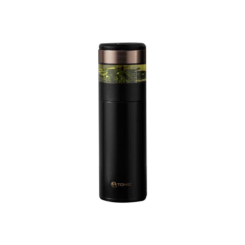 TOMIC Business Thermos Mug with Silver Tea Infuser