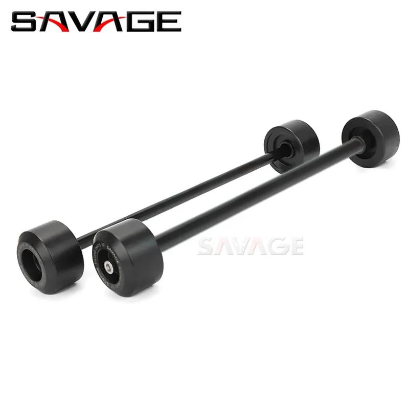 For SUZUKI GSR750 GSXS750 Axle Fork Crash Slider Front Rear GSXS GSX-S 750 GSR 600 Motorcycle Wheel Hub Anti Collision Protector