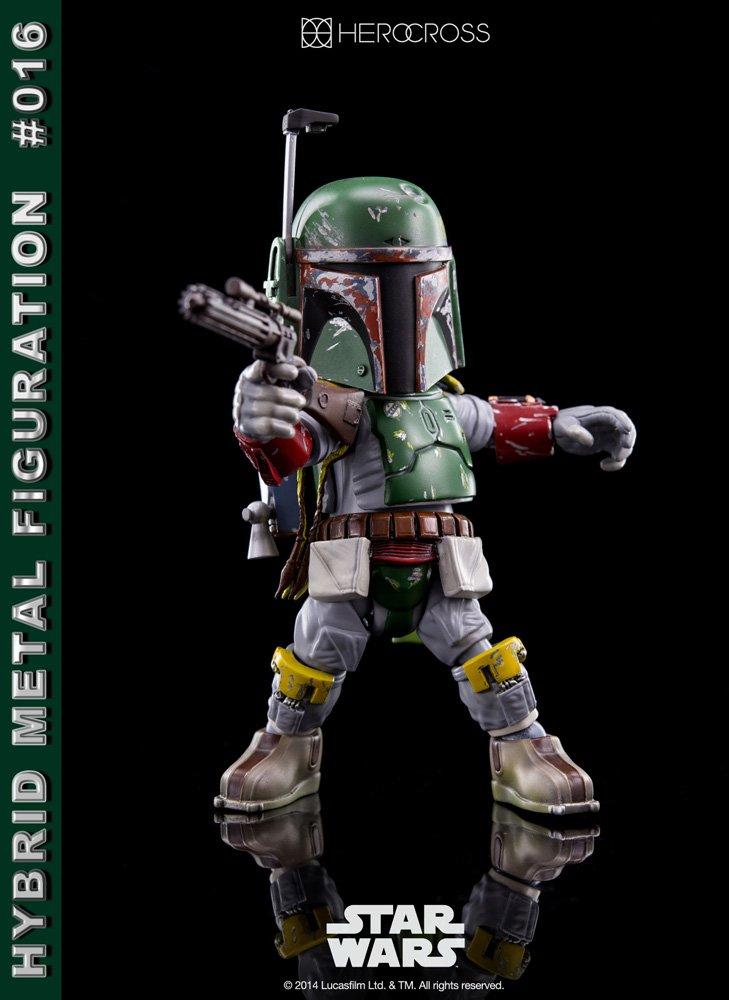 Hybrid Metal Figuration Star Wars Boba Fett Alloy Painted Movable Figure Non-Scale