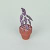 1:12 Miniature Simulation Flower Pot Green Plant Potted Model Dollhouse Home Decoration Micro Landscape Scene Ornament