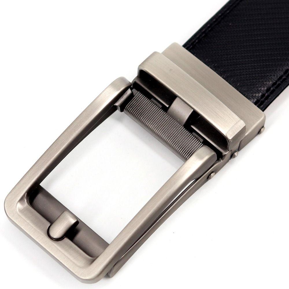 Men's Business Alloy Automatic Buckle Unique Men Plaque Belt Buckles 3.2cm Ratchet Men Accessories Designer Belt Buckle