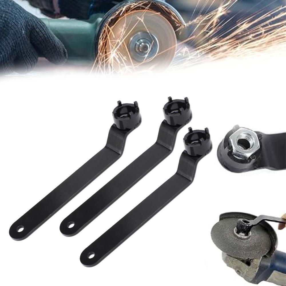 3Pcs Adjustable 4 Claw Grinder Wrench Thickened Angle Grinder Spanner Construction Site