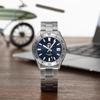 Business Automatic Silver Dial Men's Watch Metal Suitable for Friends As a Gift RA-AC0Q01B10B RA-AC0Q02L30B RA-AC0Q03S30B