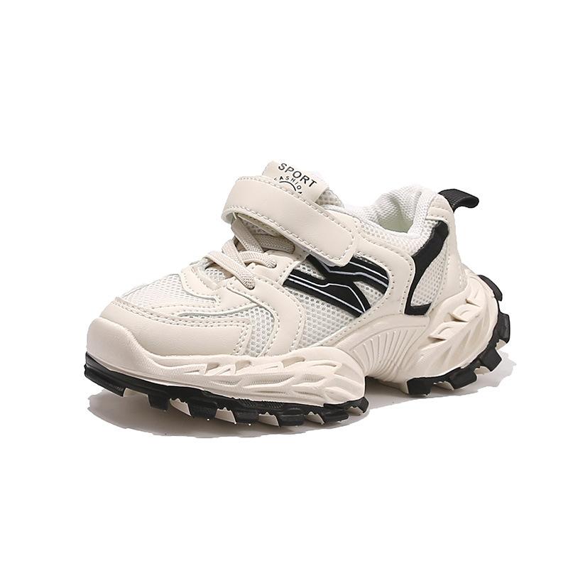 Girls' Sports Shoes 2025 Autumn New Children's Mesh Dad Shoes Girls Casual Shoes Older Children's Soft-soled Running Shoes