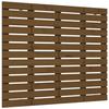 VidaXL Wall-mounted Headboard Honey Brown 96x3x91.5 Cm Solid Pine Wood 824676