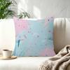 Light Pink Paneling beauty Decorative Polyester Throw Pillow Cover Square Suitable for Home Office Coffee Shop Decor