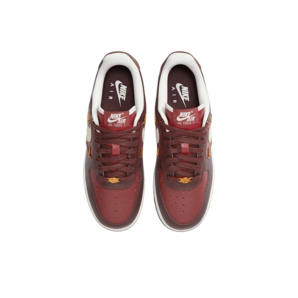 Nike Air Force 1 07 Comfortable Soft Low-Top Sneakers Women Sneakers Red IR0485-611