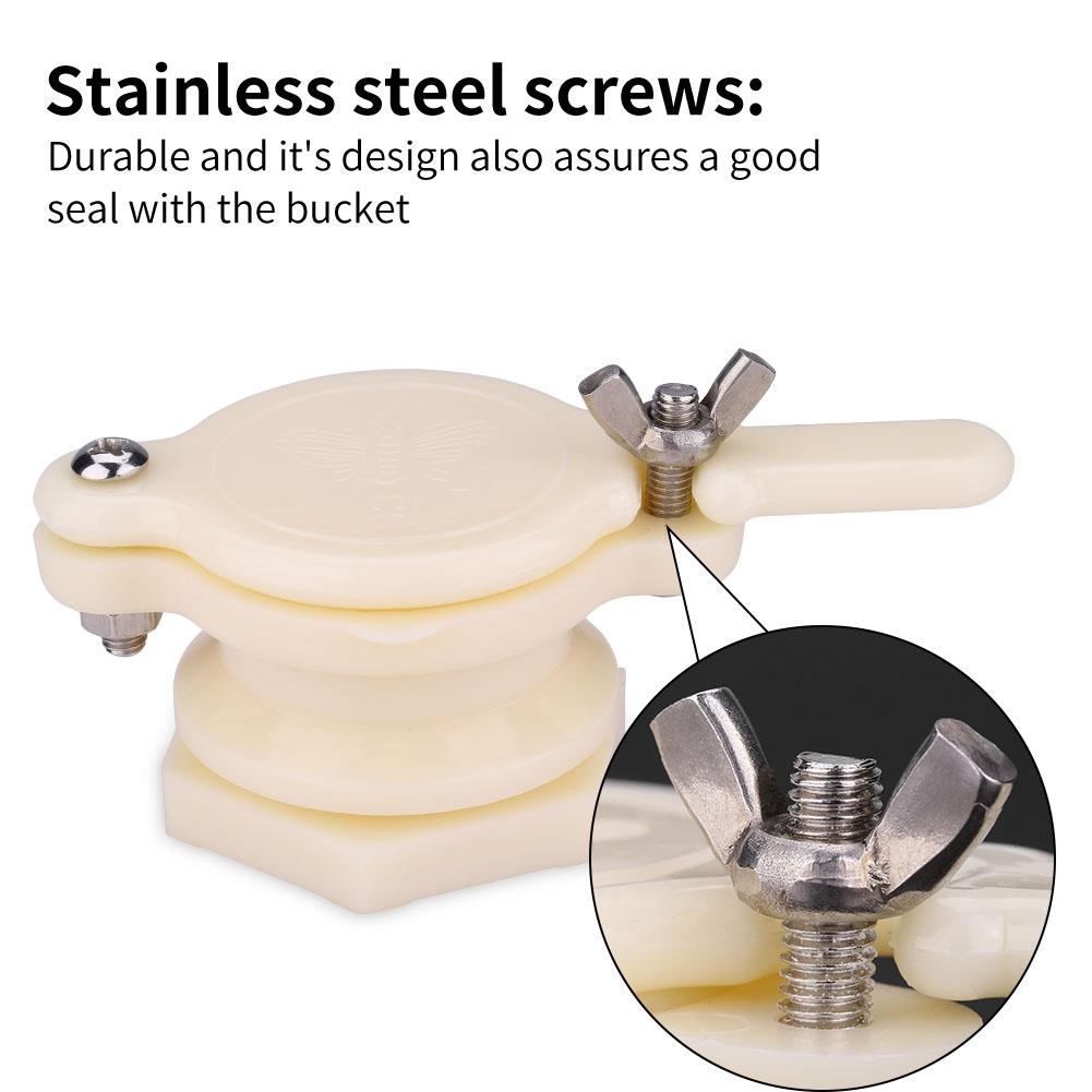 Nylon Honey Beekeeping Bottling Gate Valve Honey Extractor Honey Tap