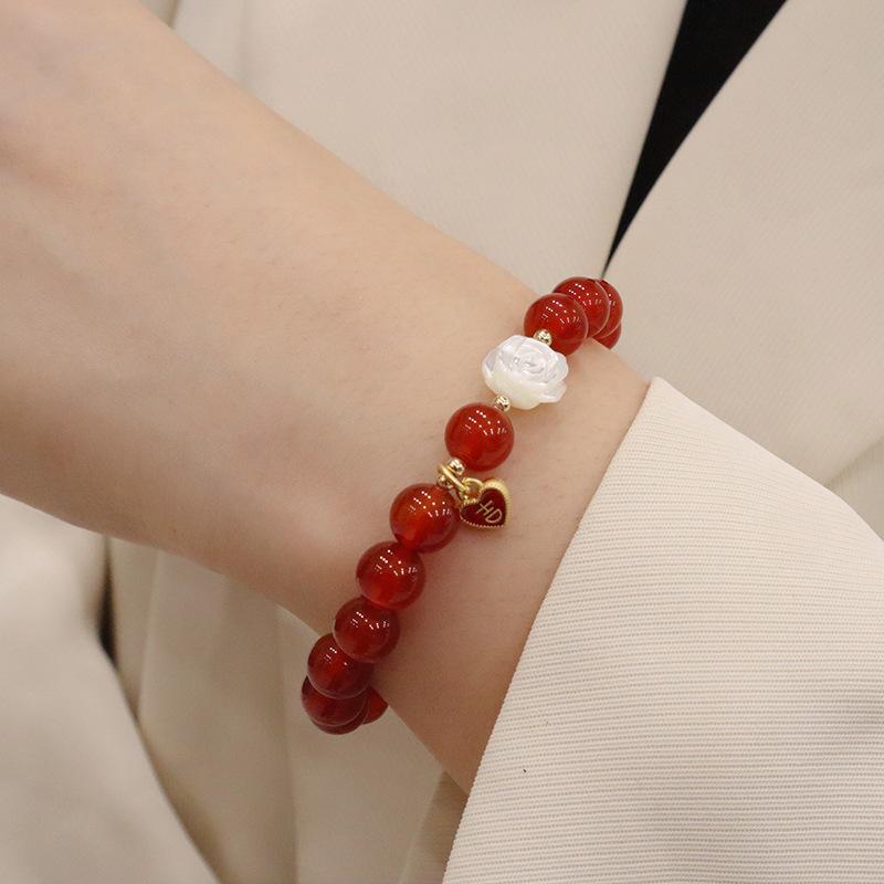 Natural agate braceletfashion women daily jewelry gift