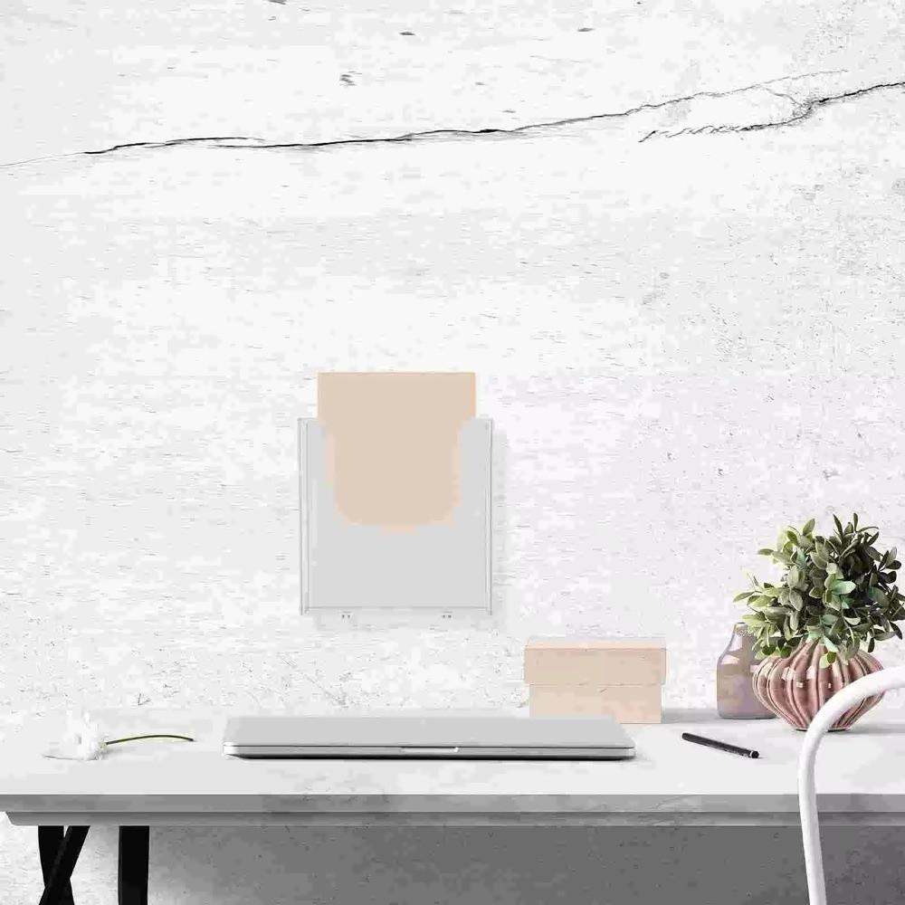 Transparent Acrylic Storage Rack A4/A5 File Rack Supplies Storage Box Data Display Rack School