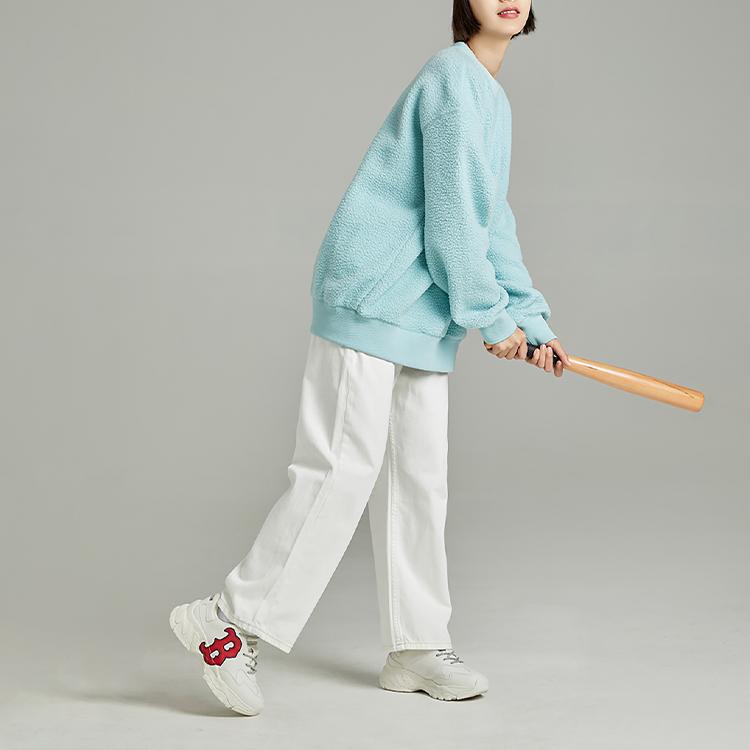 New MLB Los Angeles Dodgers Sweatshirts Unisex Light Blue 3AMTB0726-07BLL