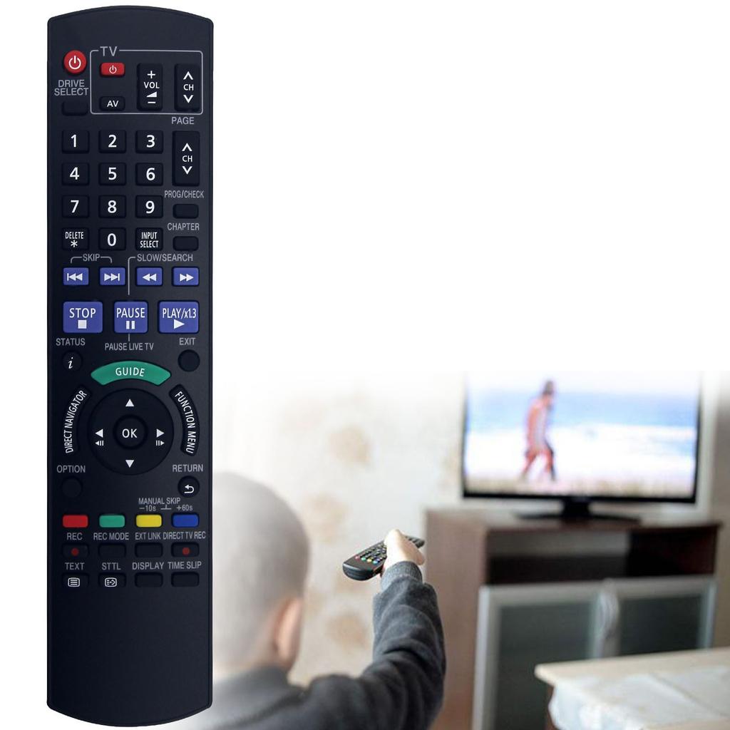 N2QAYB000462 For Panasonic Blu-ray DVD Player Infrared Remote Control Replacement Controller