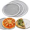 Pizza Round Aluminum Mesh Tray Barbecue Kitchen Supplies Baking Multiple Sizes