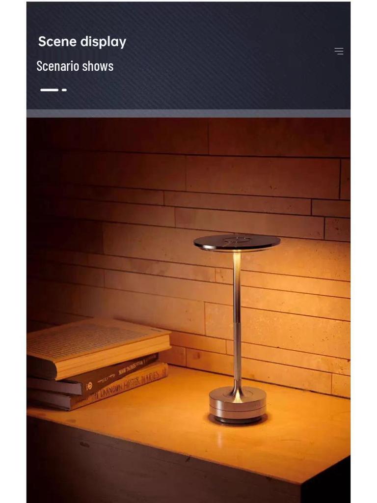 Portable Outdoor Table Lamp - Ideal for Camping, Cafes, and Romantic Ambiance