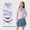 Girls' Sweet Short-Sleeved T-Shirt