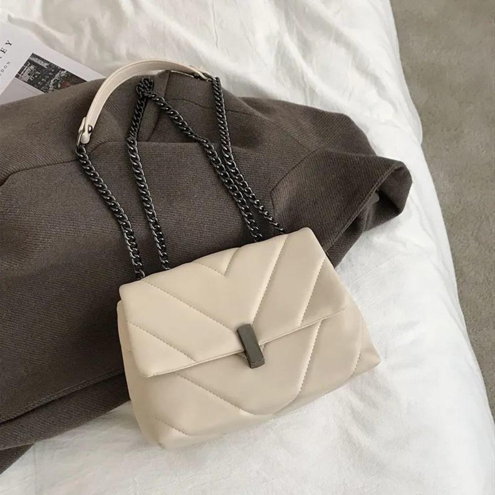 Bag women's bag autumn and winter new simple and fashionable Xiaoxiangfeng shoulder messenger chain bag small square bag