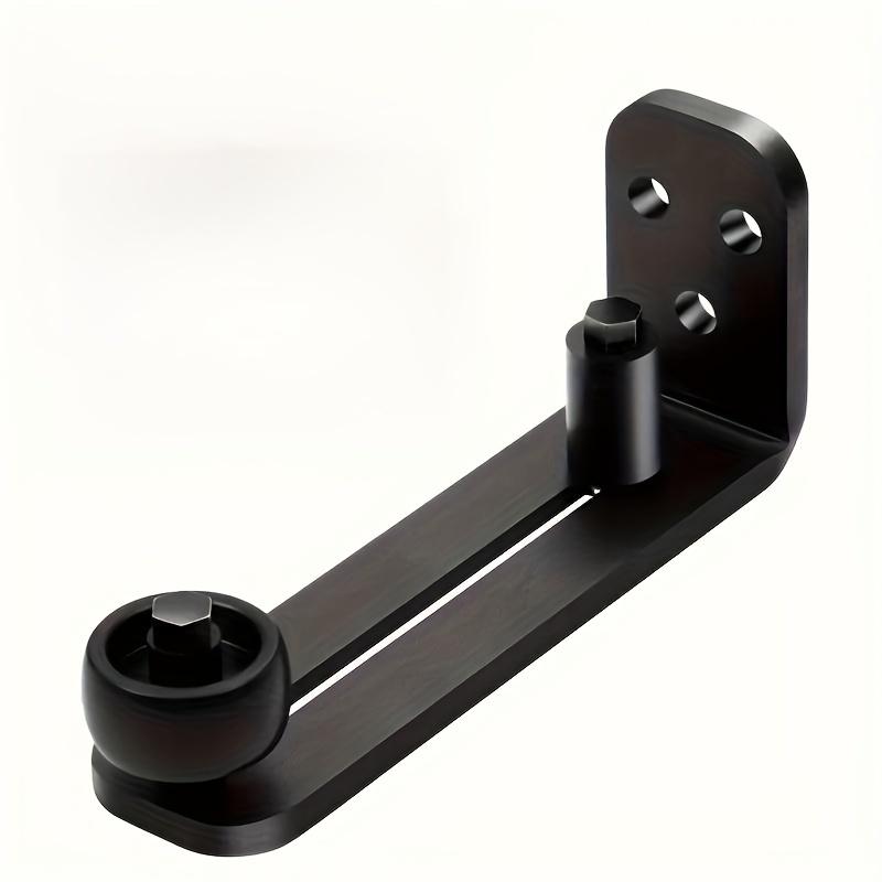 1PC Sliding Door Slides Rails Barn Door Floor Guide Stay Roller for Bottom Adjustable Roller Flush