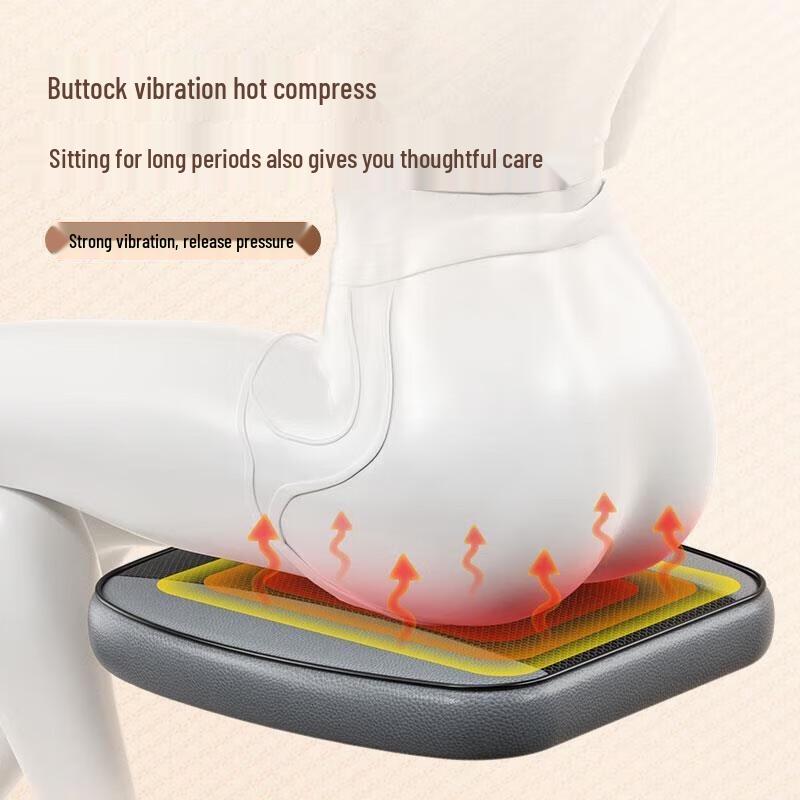 AUX Heated Kneading Back and Waist Massage Cushion